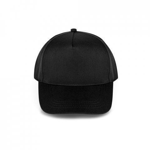BENEDICT. Gorro de poli&eacute;ster reciclado (100% rPET) - Negro