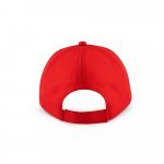 BENEDICT. Gorro de poli&eacute;ster reciclado (100% rPET) - Rojo