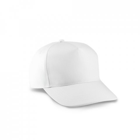 BENEDICT. Gorro de poli&eacute;ster reciclado (100% rPET) - Blanco