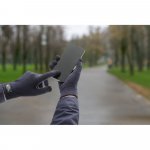 BURROW. Rękawice wykonane z poliestru pochodzącego z recyklingu (100% rPET), z końc&oacute;wkami dotykowymi