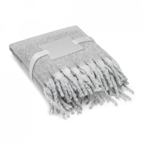 COMFY. Filt i &aring;tervunnen polyester (100 % rPET) (300 g/m&sup2;), med mohair-k&auml;nsla - Gr&aring;