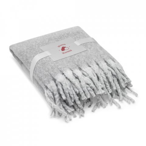 COMFY. Filt i &aring;tervunnen polyester (100 % rPET) (300 g/m&sup2;), med mohair-k&auml;nsla - Gr&aring;
