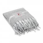 COMFY. Filt i &aring;tervunnen polyester (100 % rPET) (300 g/m&sup2;), med mohair-k&auml;nsla - Gr&aring;