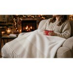COMFY. Filt i &aring;tervunnen polyester (100 % rPET) (300 g/m&sup2;), med mohair-k&auml;nsla