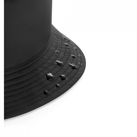 MASON. Panama din poliester reciclat (100% rPET) - Negru