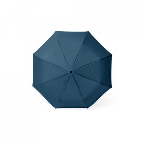 GEORGE. Parasol 21'' wykonany z poliestru pochodzącego z recyklingu (100% rPET) 190T wiatroodporny pongee - Granatowy