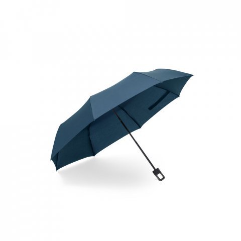 GEORGE. Parasol 21'' wykonany z poliestru pochodzącego z recyklingu (100% rPET) 190T wiatroodporny pongee - Granatowy