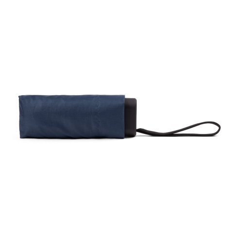 EMMA. Mini ombrello compatto da 19&rdquo; in pongee 190T - Blu