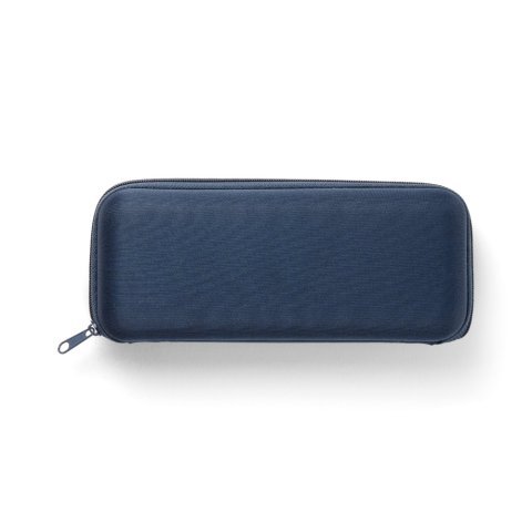 EMMA. Mini ombrello compatto da 19&rdquo; in pongee 190T - Blu