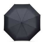 CAMILLE. Large umbrella (27") made from 190T pongee - Black