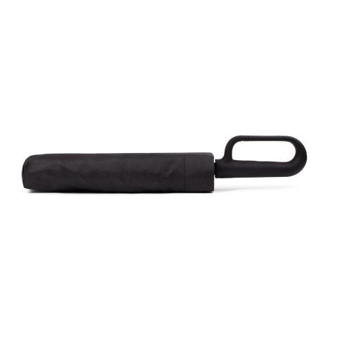 CAMILLE. Large umbrella (27") made from 190T pongee - Black