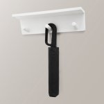 CAMILLE. Large umbrella (27") made from 190T pongee - Black