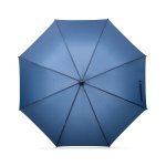 MATEO. Large umbrella (30") made of pongee - Blue