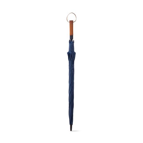 MATEO. Large umbrella (30") made of pongee - Blue