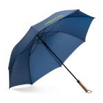 MATEO. Large umbrella (30") made of pongee - Blue