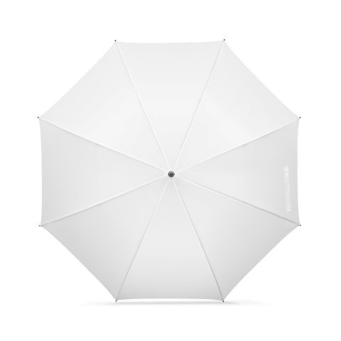 MATEO. Large umbrella (30") made of pongee - White