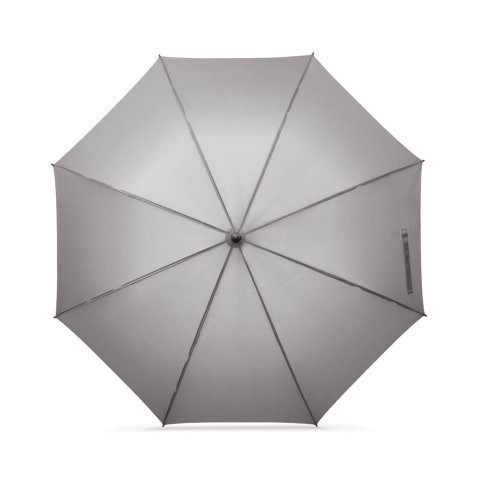 MATEO. Large umbrella (30") made of pongee - Grey