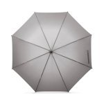 MATEO. Large umbrella (30") made of pongee - Grey