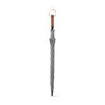MATEO. Large umbrella (30") made of pongee - Grey