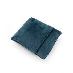 SNUGGY. 3-in-1-Set aus Fleece-Gewebe (220 g/m&sup2;) ideal f&uuml;r Reisen - Blau