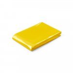 SANDRA. Водоустойчиво пончо - жълт