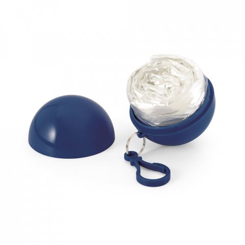 ISABEL. Poncho chubasquero - Azul