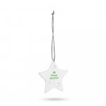 ASPEN. Julepynt - Hvid