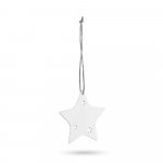 ASPEN. Julepynt - Hvid