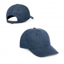 PHOEBE. Cappellino in denim, cotone e poliestere (300 g/m&sup2;)
