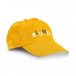 CAMPBEL. Casquette en polyester - Jaune