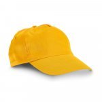 CAMPBEL. Casquette en polyester - Jaune