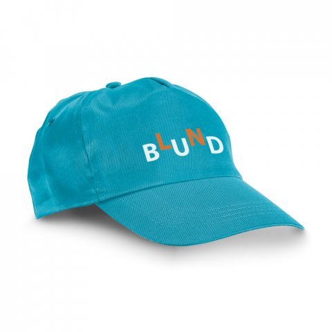 CAMPBEL. Casquette en polyester - Bleu clair