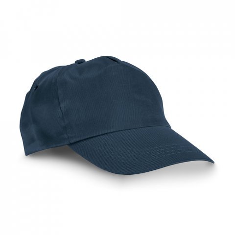 CAMPBEL. Casquette en polyester - Bleu marine