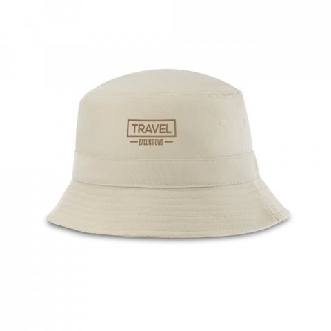 JOSEPH. Gorro tipo bob en lienzo de algod&oacute;n y poli&eacute;ster (220 g/m&sup2;) - Beige