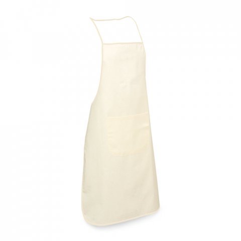 CHILLI. Sch&uuml;rze aus 100% Baumwolle (105 g/m&sup2;) - Naturhell