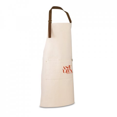 HOLM. Престилка от 100% памучно платно (320 гр/м&sup2;) с метални детайли - Лек естествен