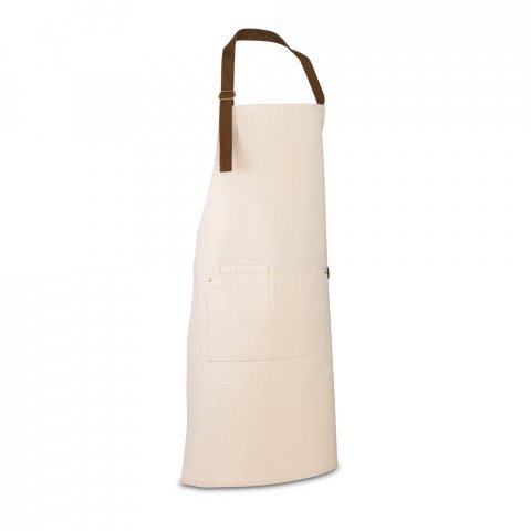 HOLM. Престилка от 100% памучно платно (320 гр/м&sup2;) с метални детайли - Лек естествен