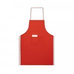 CHIVES. Z&aacute;stera z bavlny a polyesteru (150 g/m&sup2;) - Červen&aacute;