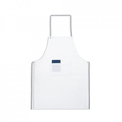 CHIVES. Z&aacute;stera z bavlny a polyesteru (150 g/m&sup2;) - Biela