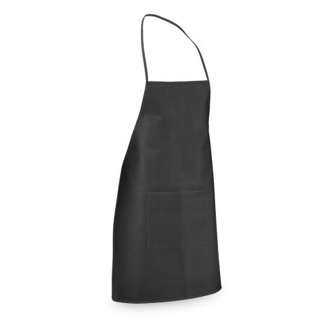 CELERY. Non-woven apron (80 g/m&sup2;) - Black