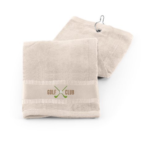 GOLFI. Multifunktionelles Handtuch aus Baumwolle (430 g/m&sup2;) - Beige