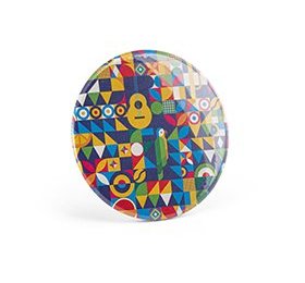 Pin Redondo com Íman — ø59 mm