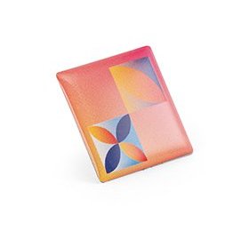 Pin Flexível Quadrado — 25×25 mm