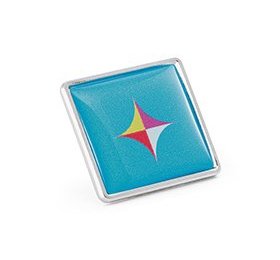Pin com suporte — 18×20 mm