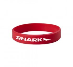 Pulseira em silicone personalizada – 1 cor com gravação em baixo relevo (debossed) pintada a 1 cor